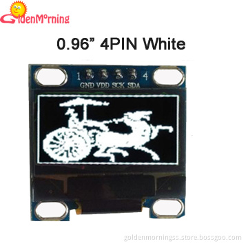 0.96" 4P OLED Display IIC interface Driver IC SSD1306